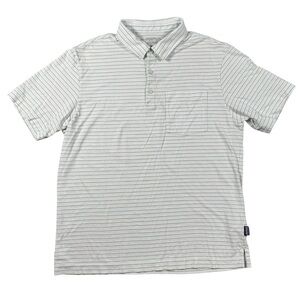 Patagonia Men’s‎ M Daily Polo Striped 100% Cotton